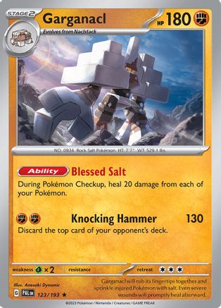 Garganacl 123 - SV02 Paldea Evolved Holofoil-1
