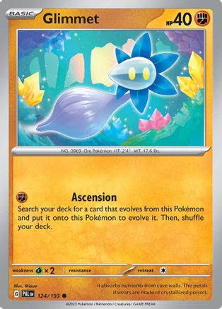 Glimmet - 124/193 124 - SV02 Paldea Evolved Reverse Holofoil-1