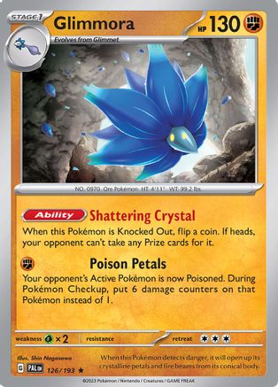 Glimmora 126 - SV02 Paldea Evolved Reverse Holofoil-1
