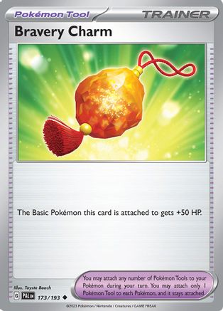 Bravery Charm 173 - SV02 Paldea Evolved-1