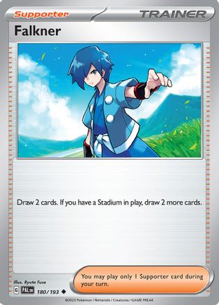 Falkner - 180/193 180 - SV02 Paldea Evolved-1