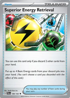 Superior Energy Retrieval - 189/193 189 - SV02 Paldea Evolved-1