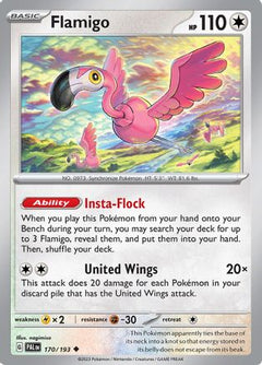 Flamigo 170 - SV02 Paldea Evolved Reverse Holofoil-1