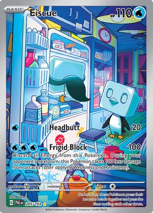 Eiscue - 205/193 205 - SV02 Paldea Evolved Holofoil-1