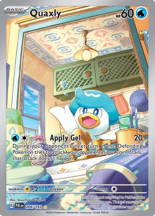 Quaxly - 206/193 206 - SV02 Paldea Evolved Holofoil-1