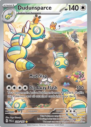 Dudunsparce - 229/193 229 - SV02 Paldea Evolved Holofoil-1