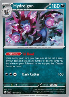 Hydreigon 140 - SV02 Paldea Evolved Reverse Holofoil-1