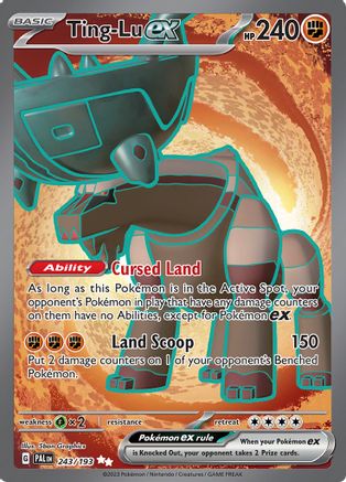 Ting-Lu ex - 243/193 243 - SV02 Paldea Evolved Holofoil-1