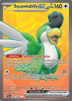 Squawkabilly ex - 247/193 247 - SV02 Paldea Evolved Holofoil-1