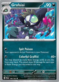 Grafaiai 146 - SV02 Paldea Evolved Reverse Holofoil-1