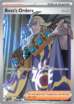 Boss's Orders - 248/193 248 - SV02 Paldea Evolved Holofoil-1
