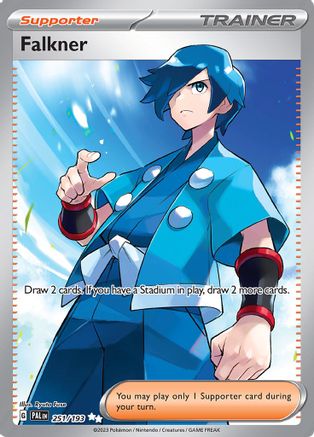Falkner - 251/193 251 - SV02 Paldea Evolved Holofoil-1