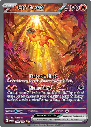 Chi-Yu ex - 259/193 259 - SV02 Paldea Evolved Holofoil-1