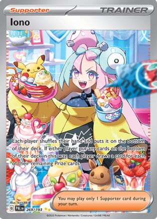 Iono - 269/193 269 - SV02 Paldea Evolved Holofoil-1