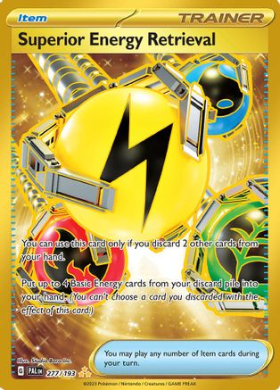 Superior Energy Retrieval - 277/193 277 - SV02 Paldea Evolved Holofoil-1
