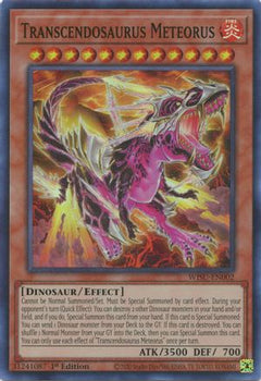 Transcendosaurus Meteorus (WISU-EN002) - Wild Survivors 1st Edition-1