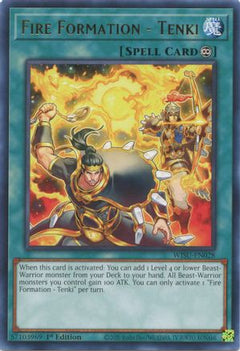 Fire Formation - Tenki (WISU-EN028) - Wild Survivors 1st Edition-1