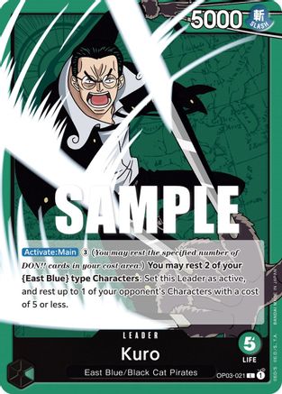 Kuro (OP03-021) - Pillars of Strength-1