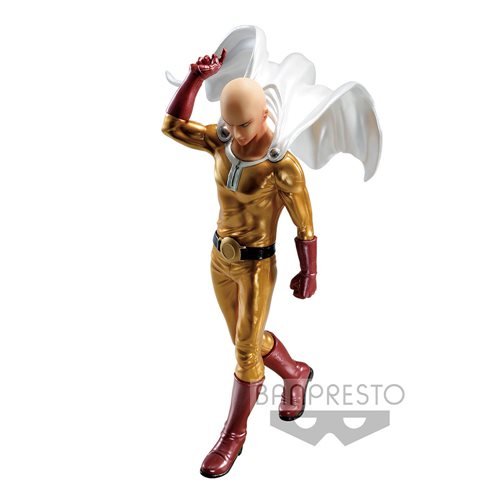 One‑Punch Man – Saitama Metálico Ver. Estatua Premium DXF (EAN: 4983164176926)
