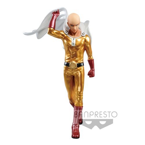 One‑Punch Man – Saitama Metálico Ver. Estatua Premium DXF (EAN: 4983164176926)