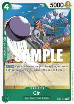 Gin (OP03-024) - Pillars of Strength Foil-1