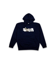 Sour Solution x Grant Patterson 'Grant Piss' Hoodie - Navy-1