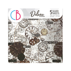London's Calling  Deluxe Silver Paper  6"x6" 5/Pkg-1