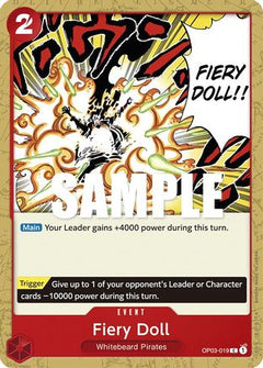Fiery Doll (OP03-019) - Pillars of Strength-1