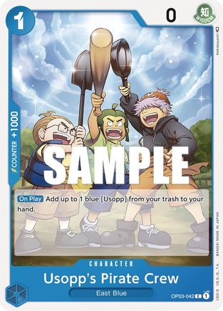 Usopp's Pirate Crew (OP03-042) - Pillars of Strength-1