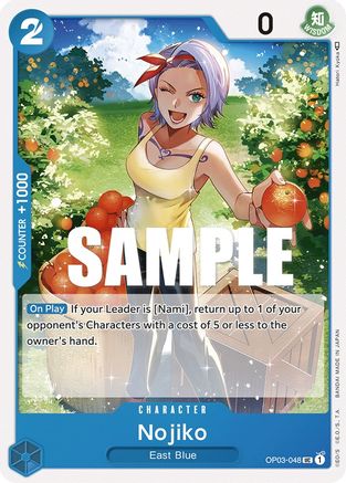 Nojiko (OP03-048) - Pillars of Strength-1