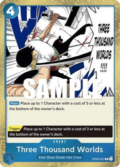 Three Thousand Worlds (OP03-057) - Pillars of Strength Foil-1