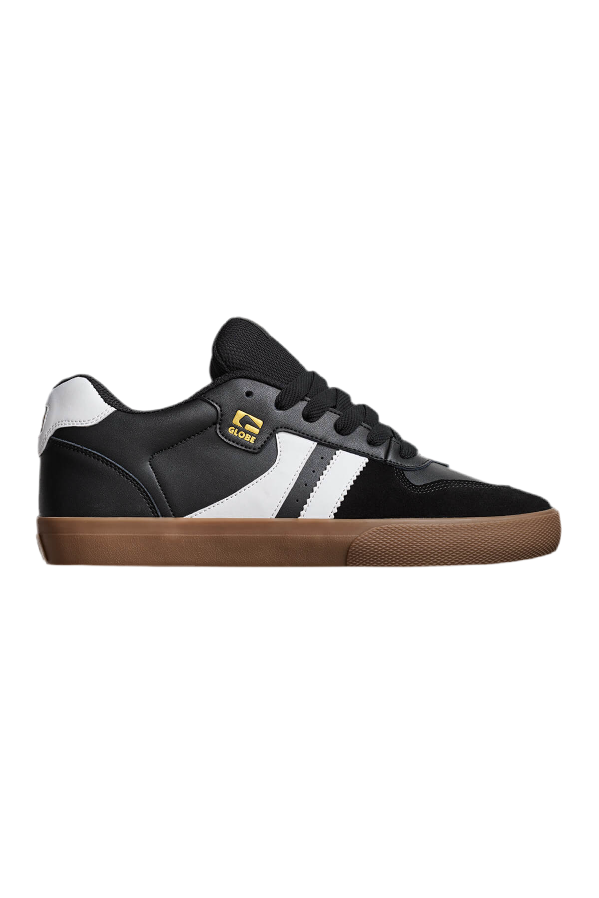 Globe 'Encore-2' Shoes - Black/White/Tobacco-1