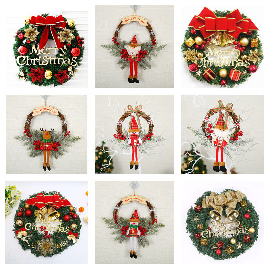 Christmas Decorations Garland Wreath-7