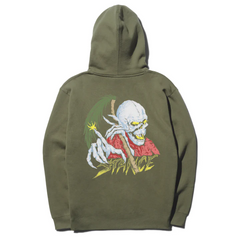 Stance 'Palm Slayer' Hoodie - Army Green-2