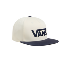Vans 'Drop V II' SnapBack Cap - White/Blue-1