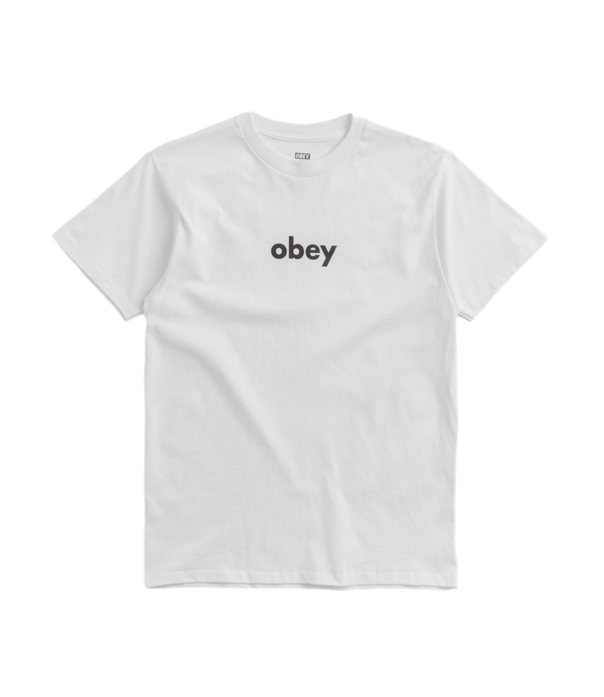 Obey 'Lower Case' Tee - White-1