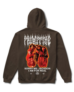 Primitive X Outkast 'Glow' Hoodie - Brown-2