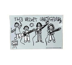 Supreme x The Velvet Underground 'Drawing' Sticker - White-1