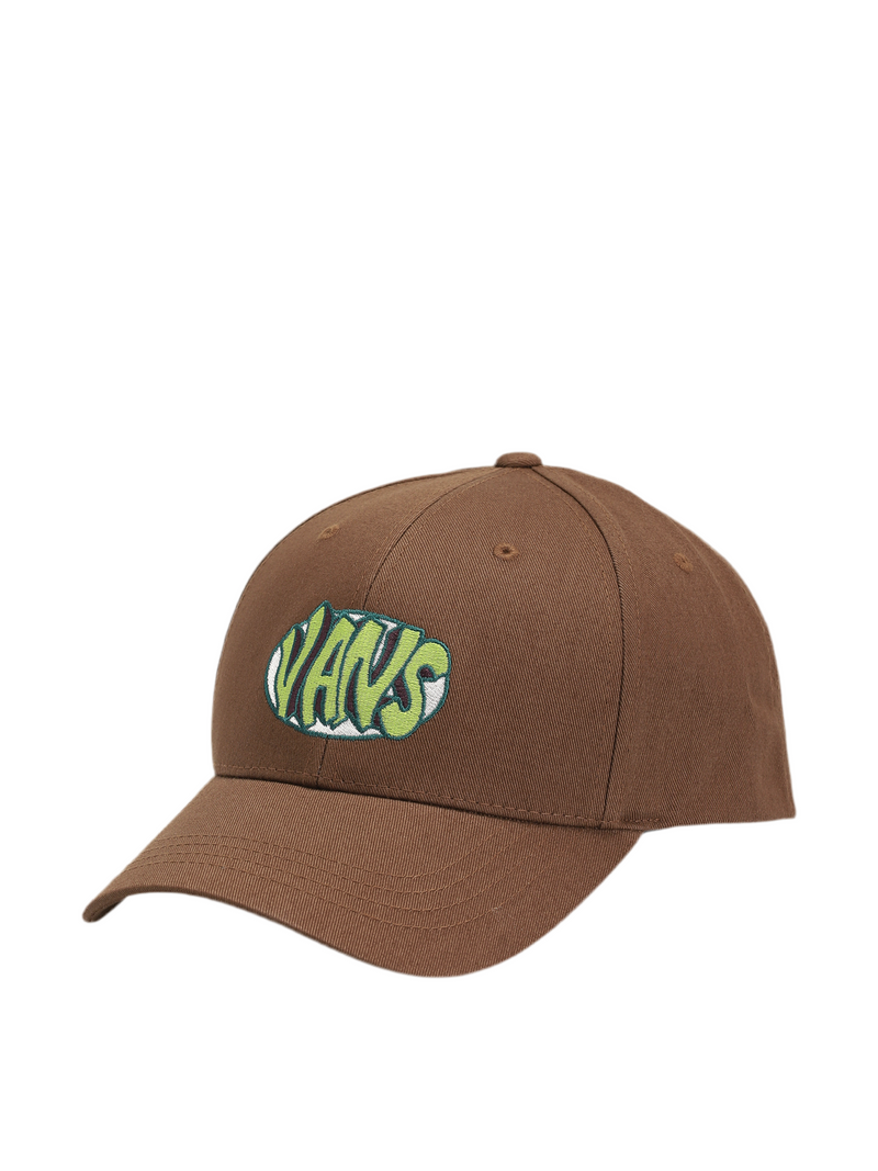 Vans 'Quick Hit Structured Jockey' Cap - Brown/Green-1