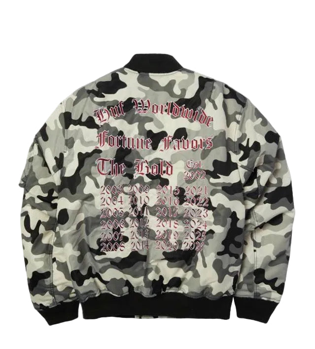 HUF 'Olympia' Flight Jacket - Camo-2