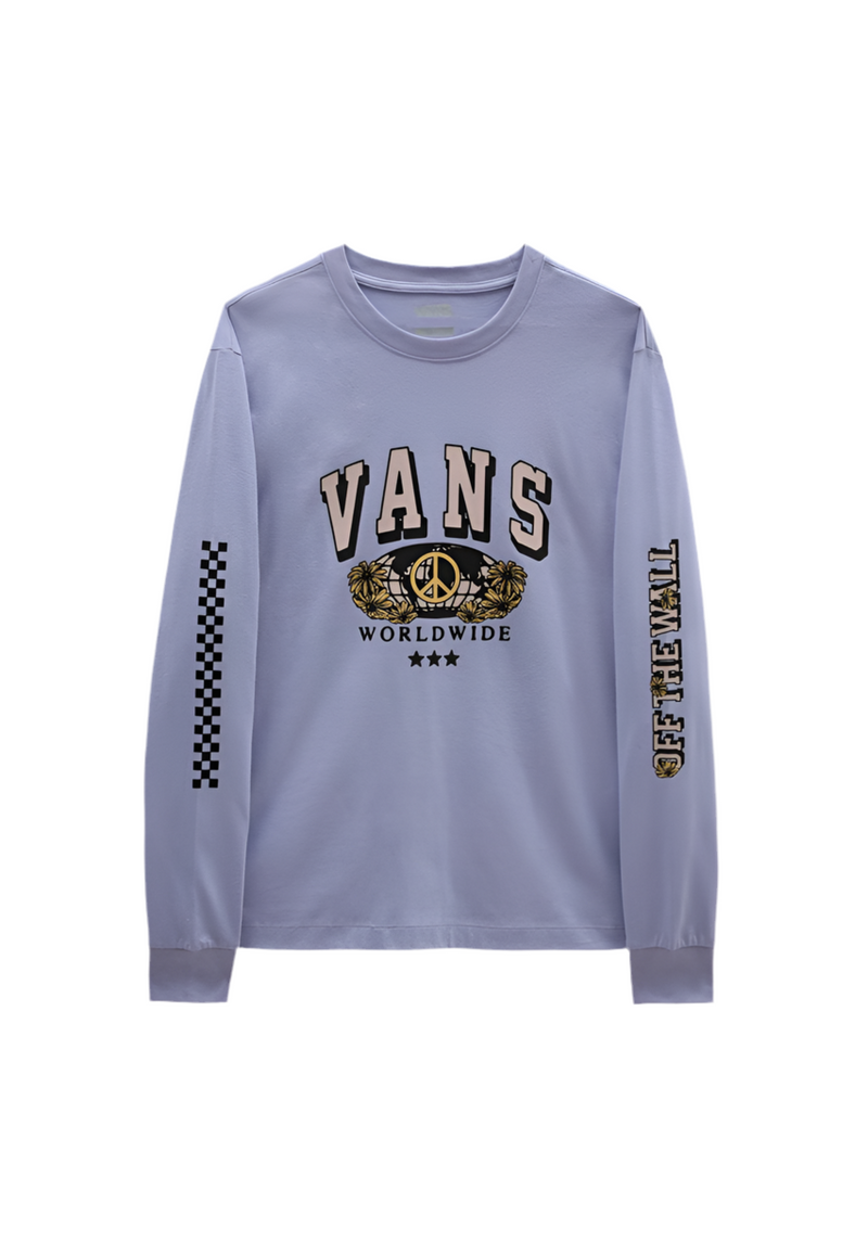 Vans 'Globey BFF L/S Tee - Sweet Lavender (Women's)-1