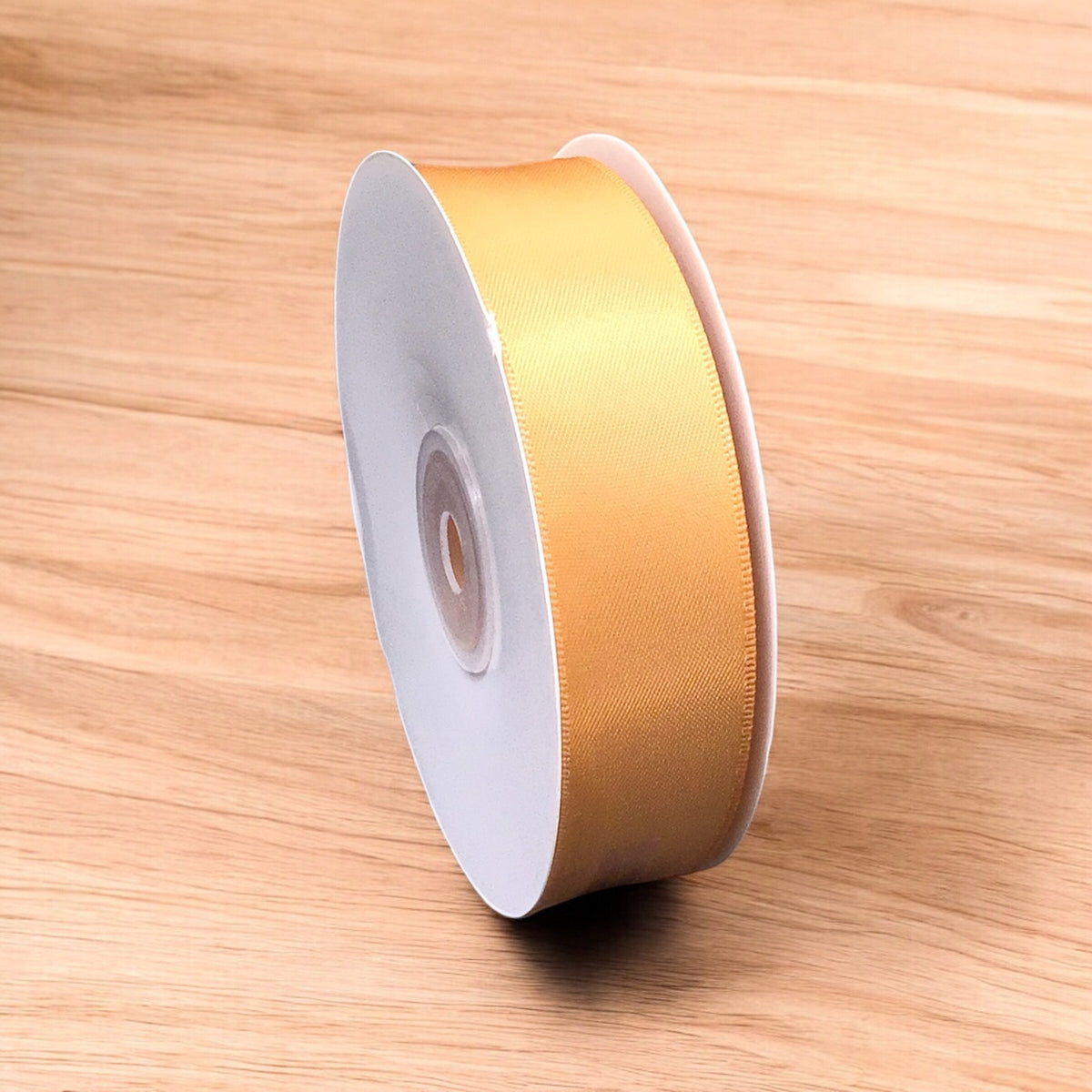 30 Meter Double Face Bronze Yellow Ribbon Roll#660-1