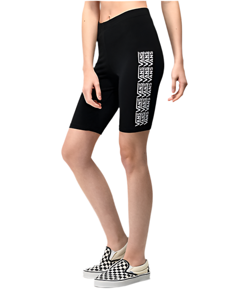 Vans 'Fairwell' Bike Shorts - Black/White-1