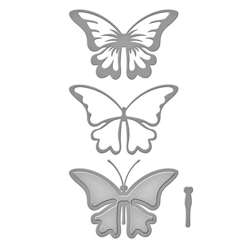 Layered Butterfly Etched Dies-3