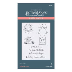 Christmas Icons Press Plate from the BetterPress Christmas Collection-1