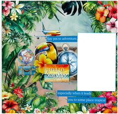 3Quarter Designs Tropic Excursion 12x12 Design Paper & Diecuts Set-10