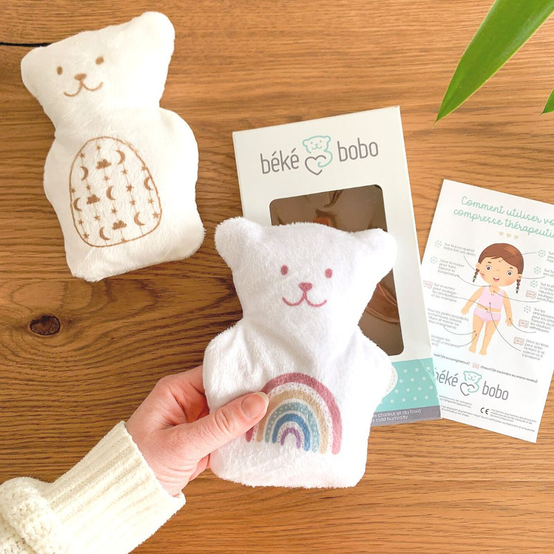 Rainbow Small Therapeutic Bear - Béké-Bobo-3
