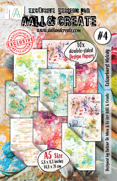 AALL and Create - A5 Design Paper - Colourburst Melody-1