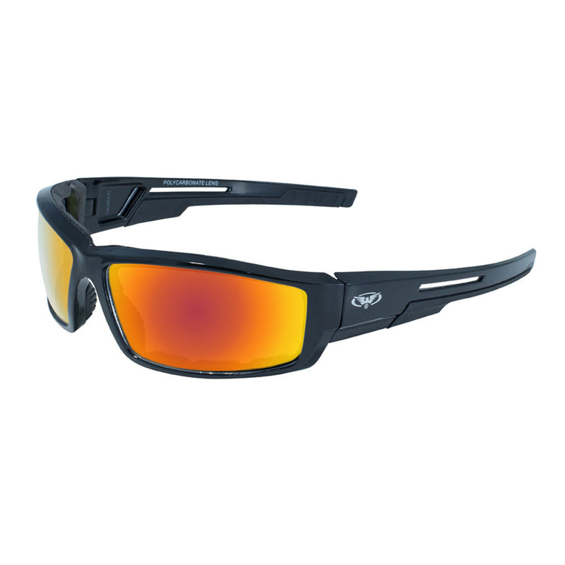 Global Vision Sly GT Foam Padded Motorcycle Sunglasses. Safety Rated Riding Glasses-2