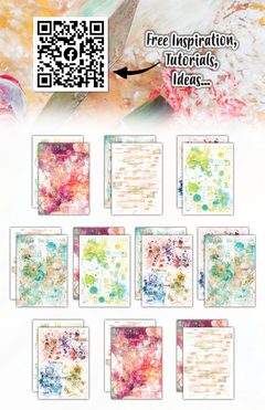 AALL and Create - A5 Design Paper - Colourburst Melody-2